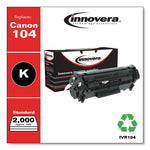 Remanufactured Black Toner, Replacement for 104 (0263B001AA), 2,000 Page-Yield