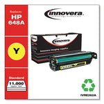 Remanufactured Yellow Toner, Replacement for 648A (CE262A), 11,000 Page-Yield