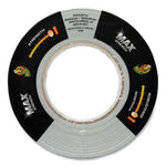 MAX Duct Tape, 3" Core, 1.88" x 45 yds, Silver