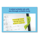 Ultra Tabs Repositionable Tabs, Standard: 2" x 1.5", 1/5-Cut, Assorted Colors (Blue, Green and Red), 48/Pack