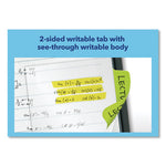 Ultra Tabs Repositionable Tabs, Standard: 2" x 1.5", 1/5-Cut, Assorted Neon Colors, 48/Pack