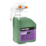 DC Plus Neutral Disinfectant-Cleaner Concentrate for ExpressMix Systems, Lemon Scent, 110 oz Bottle, 2/Carton