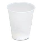 Plastic Cold Cups, 7 oz, Clear, 100/Pack