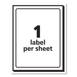 4 x 6 Shipping Labels with TrueBlock Technology, Inkjet/Laser Printers, 4 x 6, White, 20/Pack