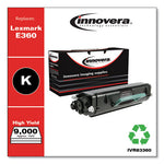 Remanufactured Black Toner, Replacement for E360H21A, 9,000 Page-Yield