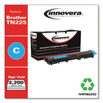 Remanufactured Cyan High-Yield Toner, Replacement for TN225C, 2,200 Page-Yield, Ships in 1-3 Business Days
