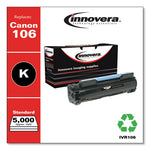 Remanufactured Black Toner, Replacement for 106 (0264B001), 5,000 Page-Yield