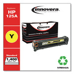 Remanufactured Yellow Toner, Replacement for 125A (CB542A), 1,400 Page-Yield