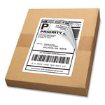 Shipping Labels w/ TrueBlock Technology, Laser Printers, 5.5 x 8.5, White, 2/Sheet, 250 Sheets/Box