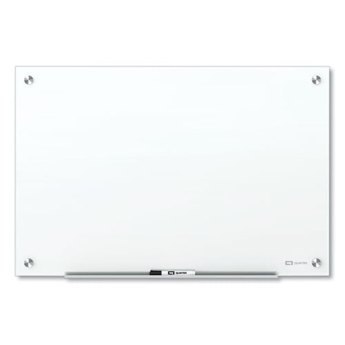 Brilliance Glass Dry-Erase Boards, 48 x 36, White Surface