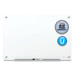 Brilliance Glass Dry-Erase Boards, 96 x 48, White Surface