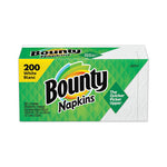 Quilted Napkins, 1-Ply, 12 1/10 x 12, White, 200/Pack, 8 Pack/Carton