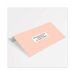 Copier Mailing Labels, Copiers, 1 x 2.81, White, 33/Sheet, 500 Sheets/Box