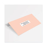 Copier Mailing Labels, Copiers, 1 x 2.81, White, 33/Sheet, 250 Sheets/Box