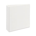 Heavy-Duty View Binder with DuraHinge and Locking One Touch EZD Rings, 3 Rings, 3" Capacity, 11 x 8.5, White