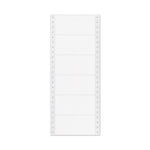 Dot Matrix Printer Mailing Labels, Pin-Fed Printers, 1.94 x 4, White, 5,000/Box