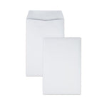 Redi-Seal Catalog Envelope, #1, Cheese Blade Flap, Redi-Seal Adhesive Closure, 6 x 9, White, 100/Box