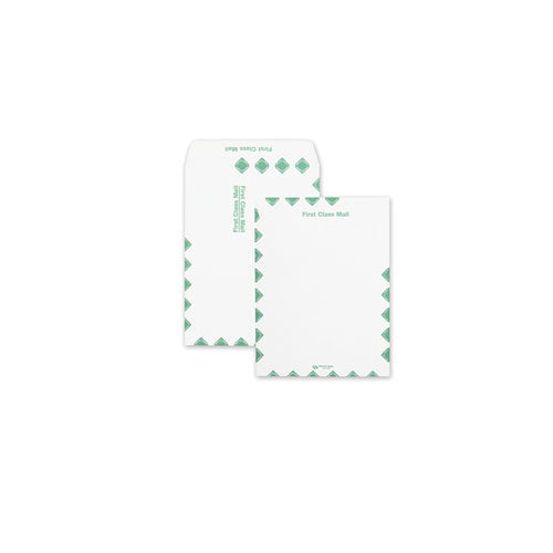 Redi-Seal Catalog Envelope, Air Mail, #13 1/2, Cheese Blade Flap, Redi-Seal Adhesive Closure, 10 x 13, White, 100/Box