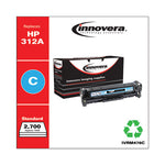 Remanufactured Cyan Toner, Replacement for 312A (CF381A), 2,700 Page-Yield, Ships in 1-3 Business Days