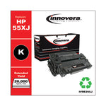 Remanufactured Black Extended-Yield Toner, Replacement for 55X (CE255XJ), 20,000 Page-Yield, Ships in 1-3 Business Days