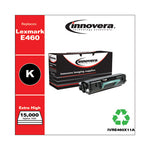 Remanufactured Black Toner, Replacement for E460X11A, 15,000 Page-Yield