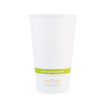 NoTree Paper Hot Cups, 20 oz, Natural, 1,000/Carton