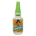 Super Glue Gel, 0.53 oz, Dries Clear, 4/Carton