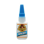 Super Glue, 0.53 oz, Dries Clear, 4/Carton