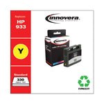 Remanufactured Yellow Ink, Replacement for 933 (CN060A), 330 Page-Yield