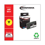 Remanufactured Yellow Ink, Replacement for 951 (CN052AN), 700 Page-Yield, Ships in 1-3 Business Days