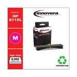 Remanufactured Magenta High-Yield Ink, Replacement for 971XL (CN627AM), 6,600 Page-Yield