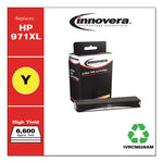 Remanufactured Yellow High-Yield Ink, Replacement for 971XL (CN628AM), 6,600 Page-Yield