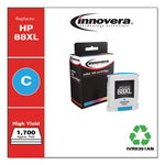 Remanufactured Cyan High-Yield Ink, Replacement for 88XL (C9391AN), 1,700 Page-Yield