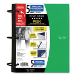 FLEX Notebook, 5-Subject, Medium/College Rule, Randomly Assorted Cover Color, (150) 11 x 8.5 Sheets