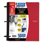 FLEX Notebook, 5-Subject, Medium/College Rule, Randomly Assorted Cover Color, (150) 11 x 8.5 Sheets