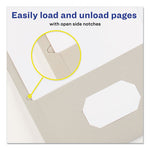 Two-Pocket Folder, 40-Sheet Capacity, 11 x 8.5, Gray, 25/Box