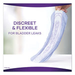 Discreet Sensitive Bladder Protection Pads, Heavy Absorbency, Long, 39/Pack, 3 Packs/Carton