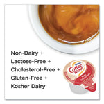 Liquid Coffee Creamer, Original, 0.38 oz Mini Cups, 50/Box, 4 Boxes/Carton, 200 Total/Carton