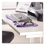 Gel Crystals Keyboard Wrist Rest, 18.5 x 2.25, Purple