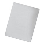Expressions Classic Grain Texture Presentation Covers for Binding Systems, White, 11.25 x 8.75, Unpunched, 200/Pack