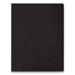 Executive Leather-Like Presentation Cover, Black, 11 x 8.5, Unpunched, 200/Pack