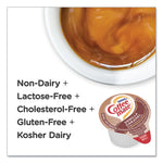 Liquid Coffee Creamer, Vanilla Caramel, 0.38 oz Mini Cups, 50/Box