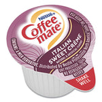 Liquid Coffee Creamer, Italian Sweet Creme, 0.38 oz Mini Cups, 50/Box