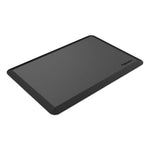 Anti-Fatigue Wellness Mat, Beveled Edge, Rectangle, 35.44 x 23.56, Black