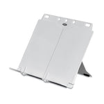 BookLift Copyholder, One Book/Pad Capacity, Plastic, Platinum