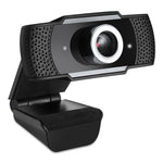 CyberTrack H4 1080P HD USB Manual Focus Webcam with Microphone, 1920 Pixels x 1080 Pixels, 2.1 Mpixels, Black