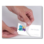 Laminating Pouches, 5 mil, 3.75" x 2.25", Gloss Clear, 100/Pack