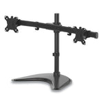 Professional Series Freestanding Dual Horizontal Monitor Arm, For 30" Monitors, 35.75" x 11" x 18.25", Black, Supports 17 lb