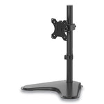 Professional Series Single Freestanding Monitor Arm, For 32" Monitors, 11" x 15.4" x 18.3", Black, Supports 17 lb