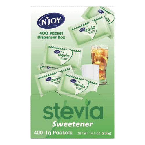 Stevia Artificial Sweetener, 0.4 oz. 400 Packets/Box